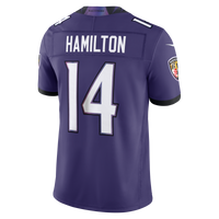 Baltimore Ravens Kyle Hamilton Purple Team Stitched Limited Jersey