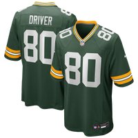 Green Bay Packers Donald Driver Green Game Retired Player Jersey