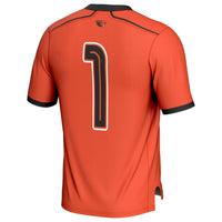 #1 Oregon State Beavers Lacrosse Fashion Jersey - Orange