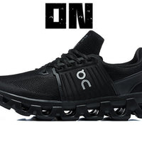 Low Top Sneakers, Black Colorway, Lace Up Design, Casual Gift for Sneaker Fans