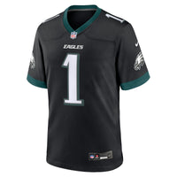 Philadelphia Eagles Jalen Hurts Black Alternate Game Jersey