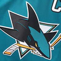 San Jose Sharks Teal Home Premium Custom Jersey