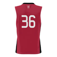 #36 Harvard Crimson Lightweight Basketball Jersey - Crimson