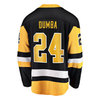 Pittsburgh Penguins Matt Dumba Black Home Breakaway Jersey