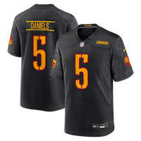 Washington Commanders Jayden Daniels Black Alternate Game Player Jersey