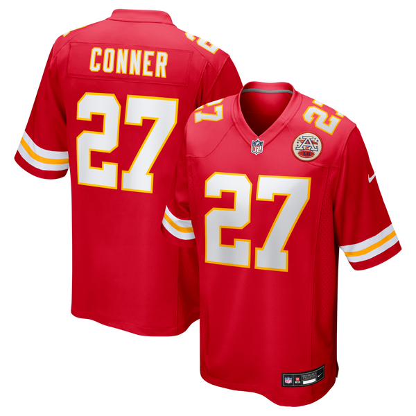 Kansas City Chiefs Chamarri Conner Red Game Jersey