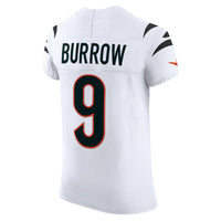 Cincinnati Bengals Joe Burrow White Elite Jersey