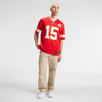 Kansas City Chiefs Patrick Mahomes Red Team Stitched Limited Jersey