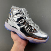 Low Top Sneakers, Silver Colorway, Patent Leather Footwear, Lace Up Design, Casual Gift for Sneaker Fans