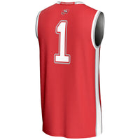 #1 Western Kentucky Hilltoppers Lightweight Basketball Jersey - Red