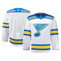 St. Louis Blues White Away Authentic Pro Jersey