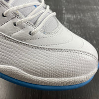 Retro Low Top Sneakers, White Colorway, Leather Footwear, Lace Up Design, Casual Gift for Sneaker Fans