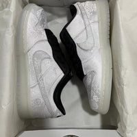 Low Top Sneakers, White Colorway, Lace Up Design, Casual Gift for Sneaker Fans