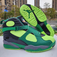 Sneakers, White Purple Green Colorway, Lace Up Design, Casual Gift for Sneaker Fans