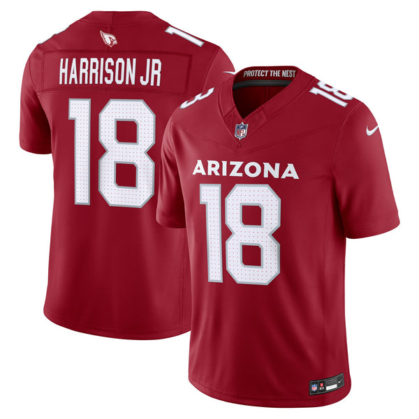 Arizona Cardinals Marvin Harrison Jr. Cardinal Team Stitched Limited Jersey