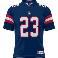 #23 Arizona Wildcats Desert Rising Football Jersey - Navy