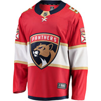 Florida Panthers Aaron Ekblad Red Home Team Breakaway Player Jersey