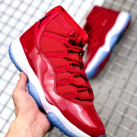 Sneakers, Red Colorway, Lace Up Design, Casual Gift for Sneaker Fans