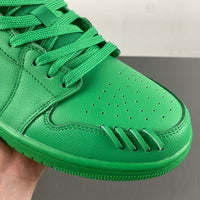 Low Top Sneakers, Green Gold Colorway, Lace Up Design, Casual Gift for Sneaker Fans