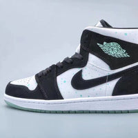 Sneakers, Black White Colorway, Glow in the Dark Detail, Lace Up Design, Casual Gift for Sneaker Fans