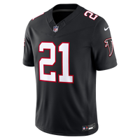 Atlanta Falcons Deion Sanders Black Alternate Throwback Stitched Retired Limited Jersey