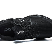 Low Top Sneakers, Black Colorway, Lace Up Design, Casual Gift for Sneaker Fans