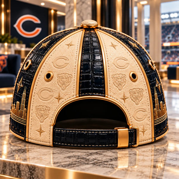 CHI Crest - Cream, Navy and Gold Cap Study - main