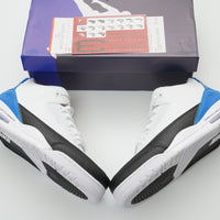 Low Top Sneakers, Blue Colorway, Lace Up Design, Casual Gift for Sneaker Fans