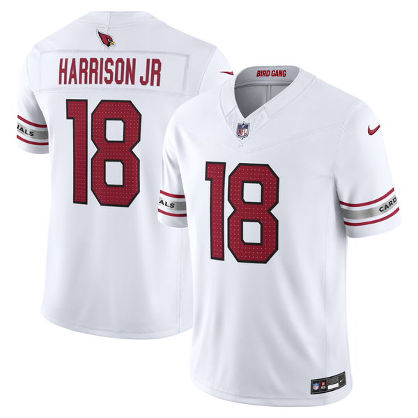 Arizona Cardinals Marvin Harrison Jr. White Stitched Limited Jersey