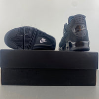 Low Top Sneakers, Black Colorway, Leather Footwear, Lace Up Design, Casual Gift for Sneaker Fans