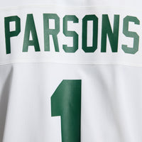 Green Bay Packers Micah Parsons White Game Player Jersey