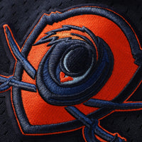 Navy Virginia Cavaliers Mesh Full-Button Replica Baseball Jersey