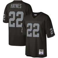Las Vegas Raiders Mike Haynes Black Legacy Replica Jersey