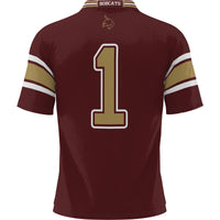 #1 Texas State Bobcats Football Jersey - Maroon