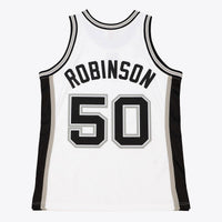 San Antonio Spurs David Robinson 2002 Home Finals Authentic Jersey - White