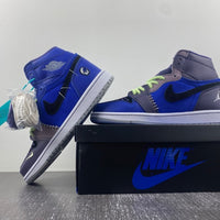 Low Top Sneakers, Royal Blue Black Purple Colorway, Lace Up Design, Casual Gift for Sneaker Fans
