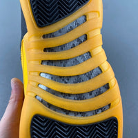Low Top Sneakers, Black Yellow Gold Colorway, Lace Up Design, Casual Gift for Sneaker Fans