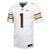 #1 White Cal Bears Untouchable Football Jersey