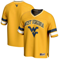 West Virginia Mountaineers Spirit Football Jersey - Gold
