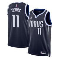 Dallas Mavericks Statement Edition Swingman Jersey - Navy - Kyrie Irving