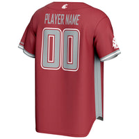 Washington State Cougars NIL Pick-A-Player Lightweight Baseball Jersey - Crimson