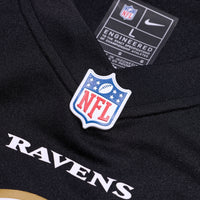 Baltimore Ravens Lamar Jackson Black Alternate Game Jersey