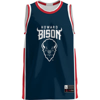 Howard Bison Lightweight Basketball Jersey - Blue