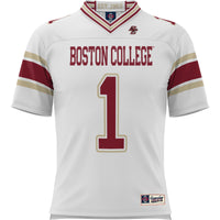 #1 Boston College Eagles Football Jersey - White