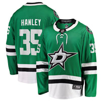 Dallas Stars Joel Hanley Kelly Green Breakaway Player Jersey