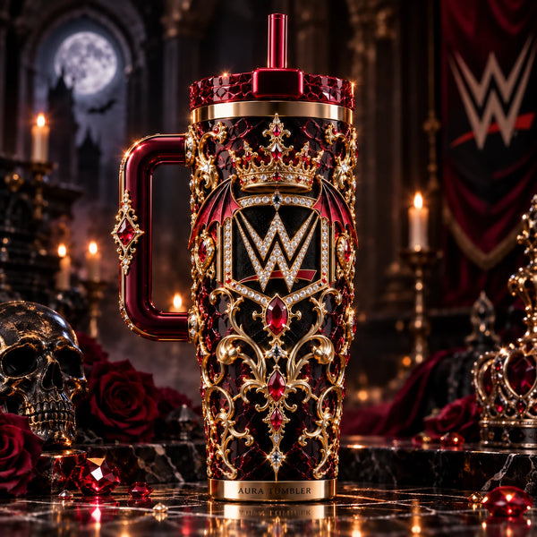 Crowned in Crimson - WWE Gothic Jewel Tumbler - main