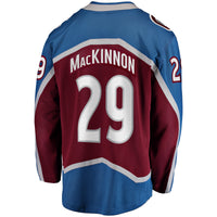 Colorado Avalanche Nathan MacKinnon Burgundy Home Breakaway Jersey