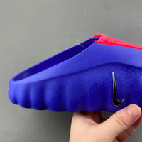 Slides, Royal Blue Red Colorway, Slip On Design, Casual Gift for Shoe Lovers