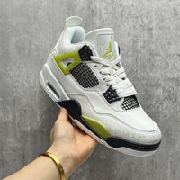 Mid Top Sneakers, Yellow Colorway, Lace Up Design, Casual Gift for Sneaker Fans