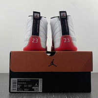 Sneakers, White Red Colorway, Lace Up Design, Casual Gift for Sneaker Fans